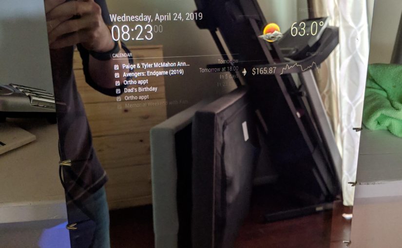 The Idiot made a Smart Mirror